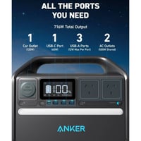 انكر - باور هاوس 512 محطة الطاقة المحمولة للشحن ال...