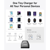 انكر - فيش جداري 511 بمنفذ تايب سي بقوة 20 واط - ا...