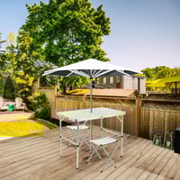 طاولة الرحلات مع الكراسي قابلة للطي و سهلة الحمل و...