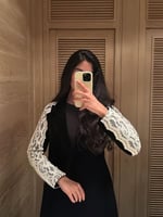 "شتوية " يتوفر منها خيار صيفي عباية مخمل واقف اسود...