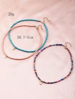 3سلاسل خرز أنيقة