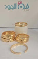 أساور أطفال أنيقة مطلية بالذهب