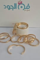 أساور أطفال أنيقة مطلية بالذهب