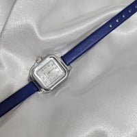 ساعة اطفال جلد ازرق