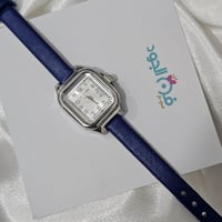 ساعة اطفال جلد ازرق