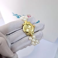 ⏰ ساعة لؤلؤ ذهبية للأطفال