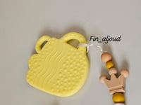 تعليقة لهايه مع عضاضه شكل دب