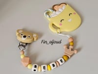 تعليقة لهايه مع عضاضه شكل دب