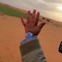 ساعة يد للأطفال فضي ميناء ازرق