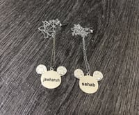 سلسال مطلي فضة بفصوص