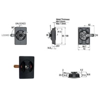 يد دولاب حديد B06070