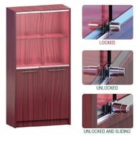 قفل باب زجاج سحاب