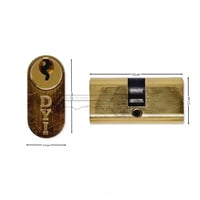 قلب المنيوم 5.5 سم بيضاوي صغير