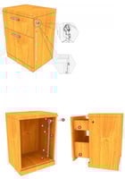 قفل درج صيخ طول 60 ملي