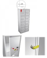 قفل صناديق حديد 20 ملي