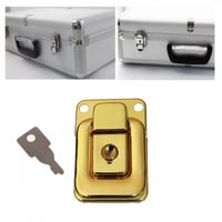 قفل علبه لون ذهبي