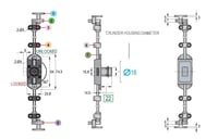 قفل دولاب خشب