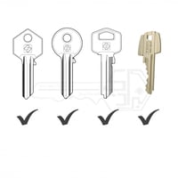 تلبيسه مفاتيح عاديه