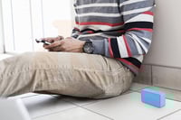 سماعة سبيكر بلوتوث - ازرق