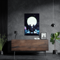 لوحة معدنية | بوستر انمي هجوم العمالقة