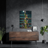 لوحة معدنية عبدالرزاق حمدالله - قوة النمر - نادي ا...