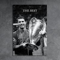 لوحة معدنية كريستيانو رونالدو مانشتر يوناتيد الابط...