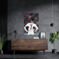 لوحة معدنية كريستيانو رونالدو كأس العالم