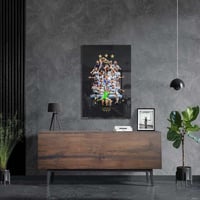 لوحة معدنية | بوستر الأرجنتين بطل العالم 2022