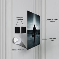 لوحة معدنية - فيلم Interstellar (بين النجوم)