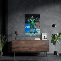 لوحة معدنية روجير إيبانيز نادي الاهلي السعودي