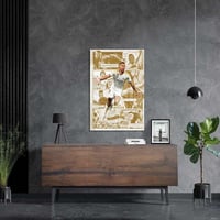 لوحة معدنية | بوستر مبابي : مرحباً بك في مدريد