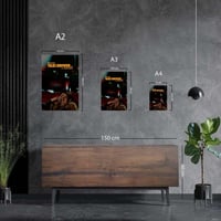 لوحة معدنية | بوستر فيلم Taxi Driver (سائق التاكسي...