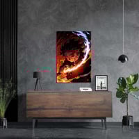 لوحة معدنية | بوستر تانجيرو: تنفس الماء واللهب