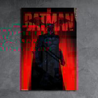 لوحة معدنية بوستر ذا باتمان