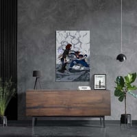 لوحة معدنية | بوستر تضحية رين أمام كاكاشي