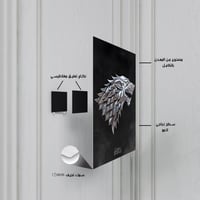 لوحة معدنية | بوستر انمي هجوم العمالقة