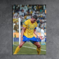 لوحة معدنية كريستيانو رونالدو نادي النصر