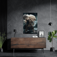 لوحة معدنية بوستر لعبة الدن رينق جودفري