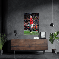 لوحة معدنية كريستيانو رونالدو مانشستر يونايتد