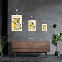 لوحة معدنية | بوستر فالفيردي: صقر النادي الملكي