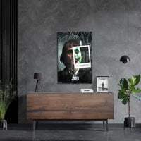 لوحة معدنية | بوستر الجوكر (2019): وجه آرثر فليك ا...