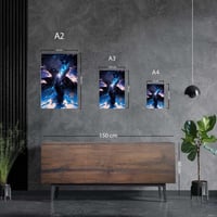 لوحة معدنية | بوستر غوجو: سماء متصدعة