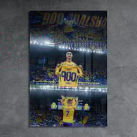 لوحة معدنية تاريخية كريستيانو رونالدو 900 هدف