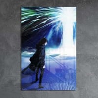 لوحة معدنية | بوستر ايرين ييغر انمي هجوم العمالقة