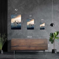 لوحة معدنية لفلم انترستيلر Interstellar