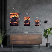 لوحة معدنية | بوستر إيتاشي: تقنية الغينجيتسو