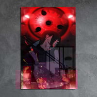 لوحة معدنية | بوستر إيتاشي أوتشيها عين الشارينغان