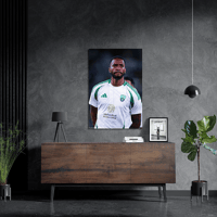 لوحة معدنية ايفان توني نادي الاهلي السعودي