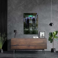 لوحة معدنية | بوستر مميز لغوجو ساتورو وغيغو سوغورو...