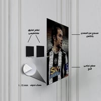 لوحة معدنية | بوستر أليساندرو ديل بييرو أسطورة يوف...